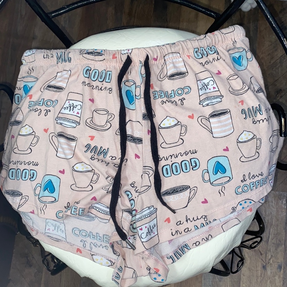 Pink pj shorts